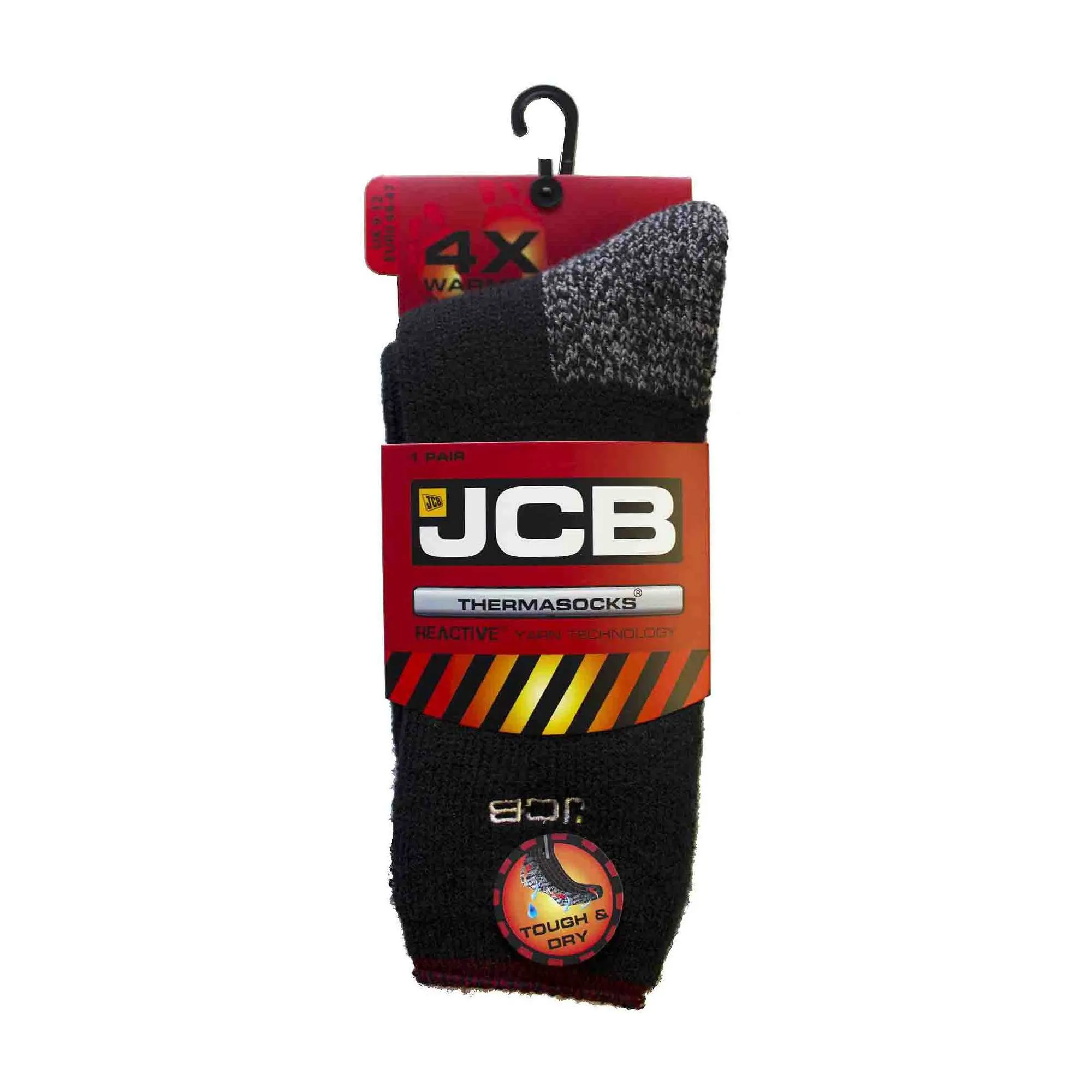 1 Pack Mens Fleece Lined Thermal Work Socks for Boots