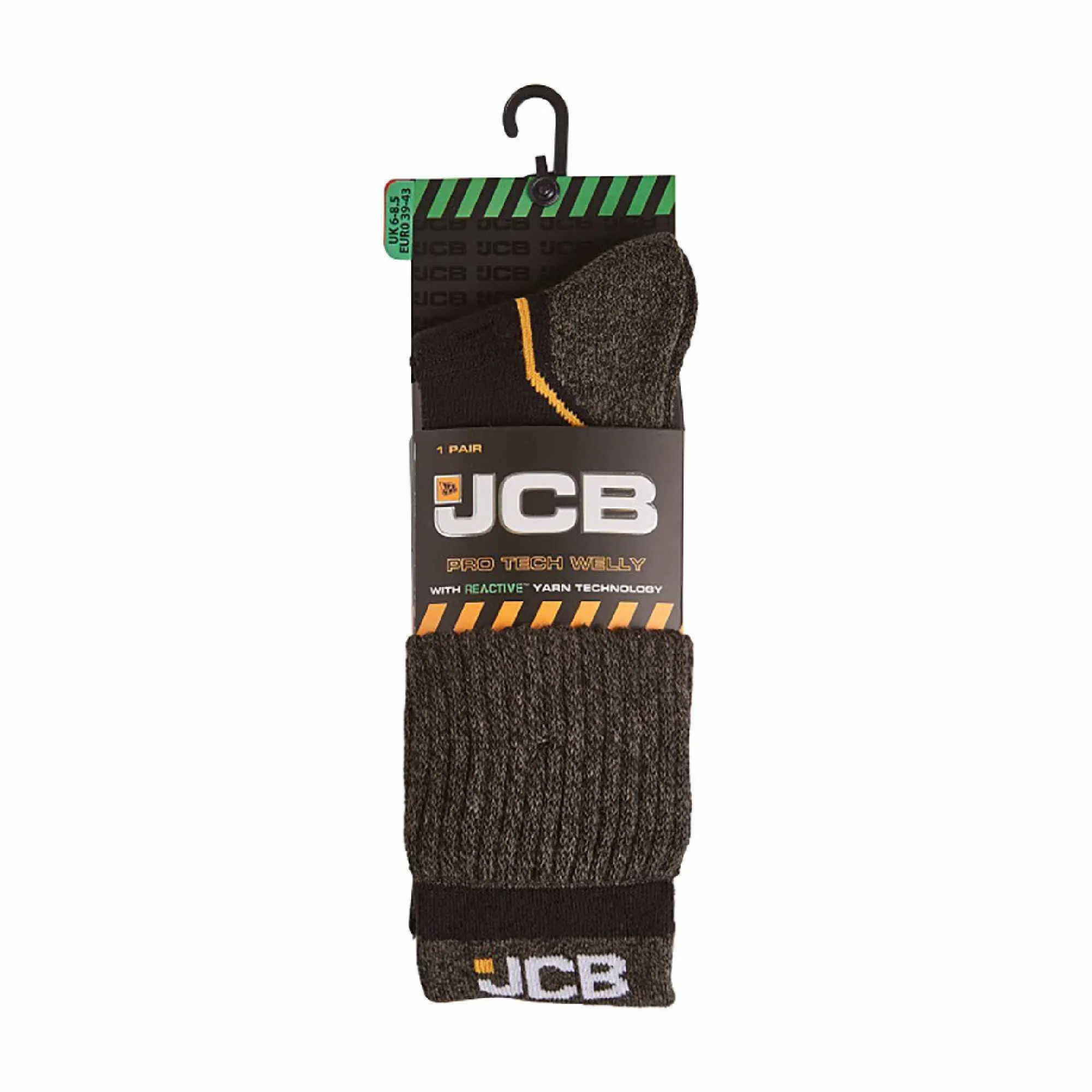1 Pack Mens Thick Cotton Rich Pro Wellington Boot Socks for Work