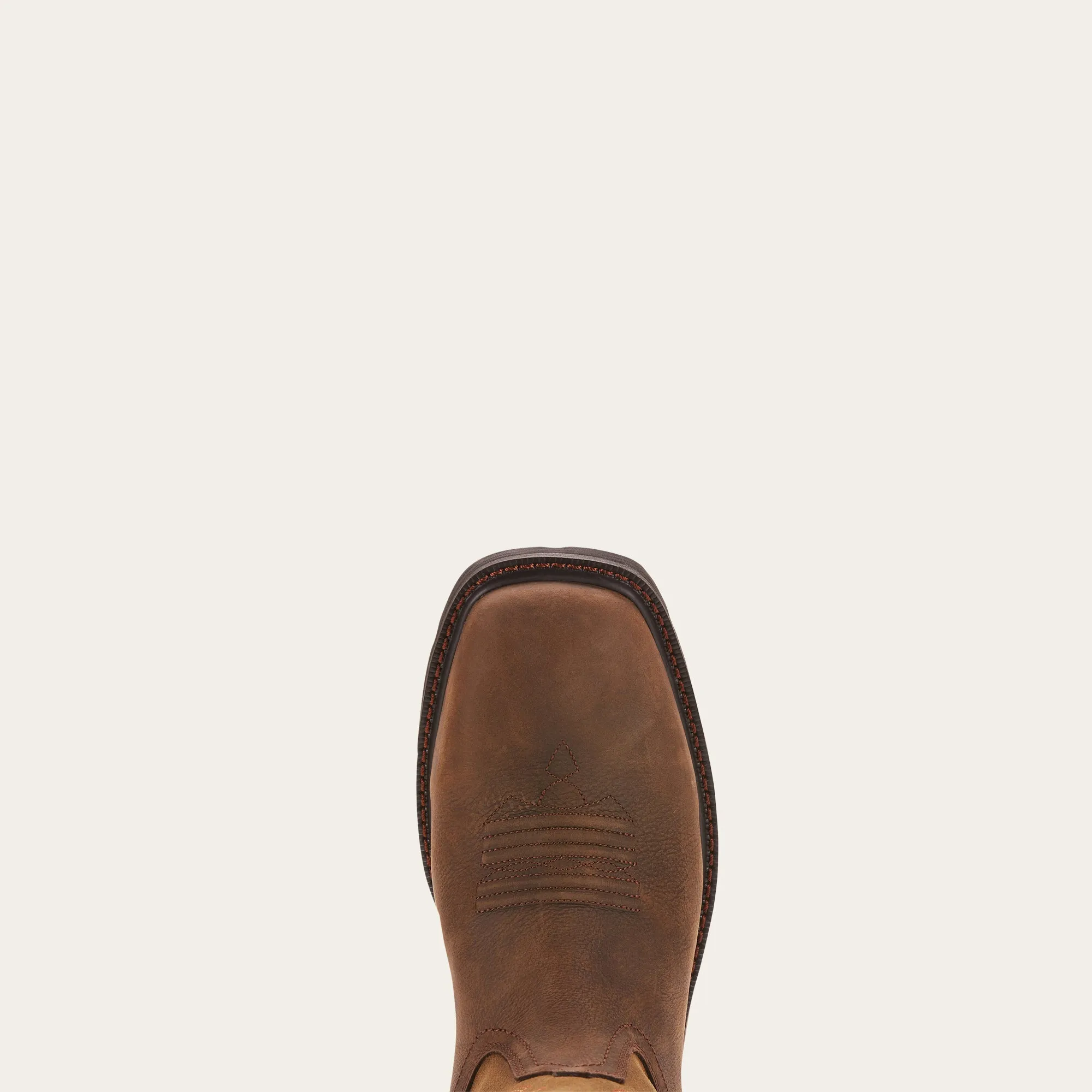 10024984 Ariat Men's Groundbreaker Wide Square Toe Waterproof Dark Brown EE Width