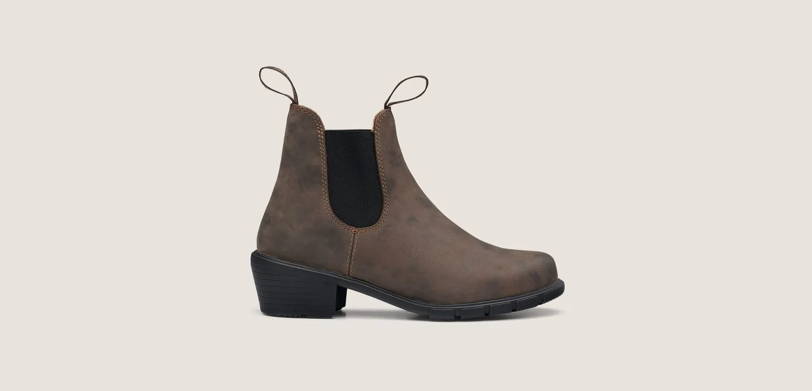 1677 Women's Series Heeled Boots - Rustic Brown