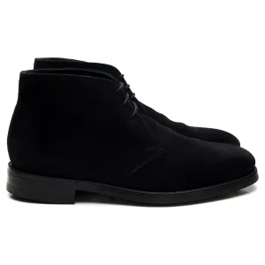 1880 'Pimlico' Black Suede Chukka Boots UK 8 F