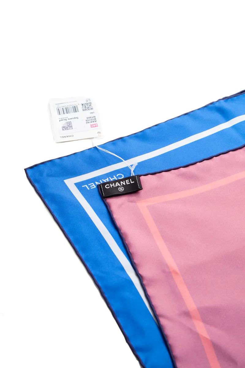 2024 Cruise Square Silk Scarf