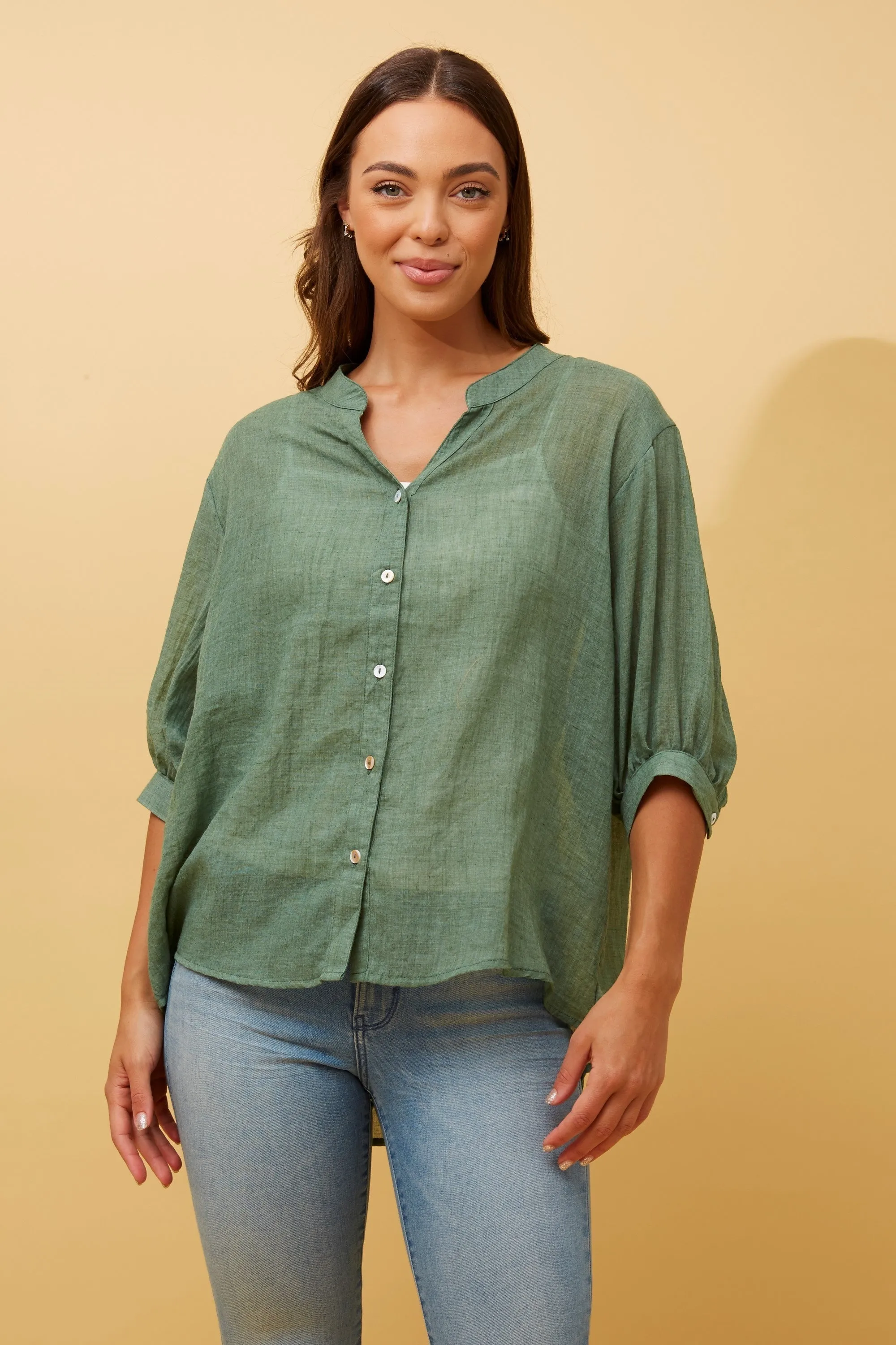 3/4 slv. shirt (t511586)