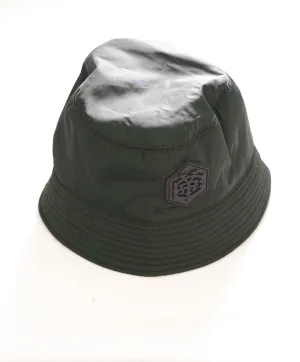 $395 ELEVENTY - Waterproof Green LOGO Front Bucket Hat Cap - N/A
