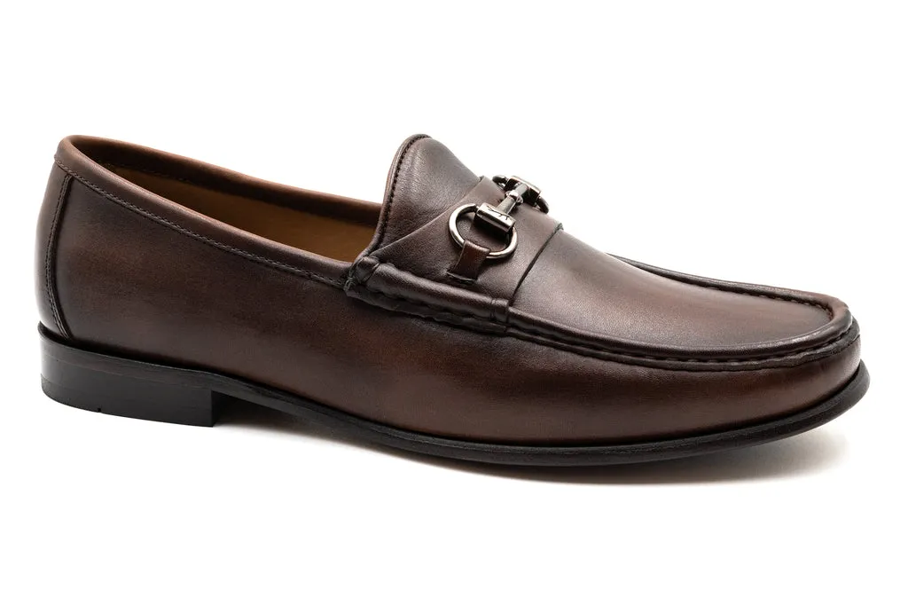 Addison Horse Bit Loafers in Italian Calf Leather