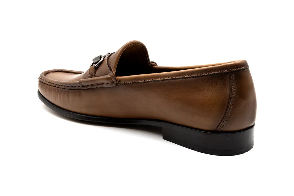 Addison Horse Bit Loafers in Italian Calf Leather
