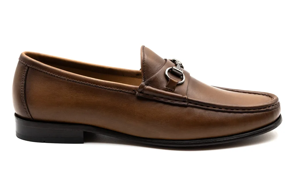 Addison Horse Bit Loafers in Italian Calf Leather