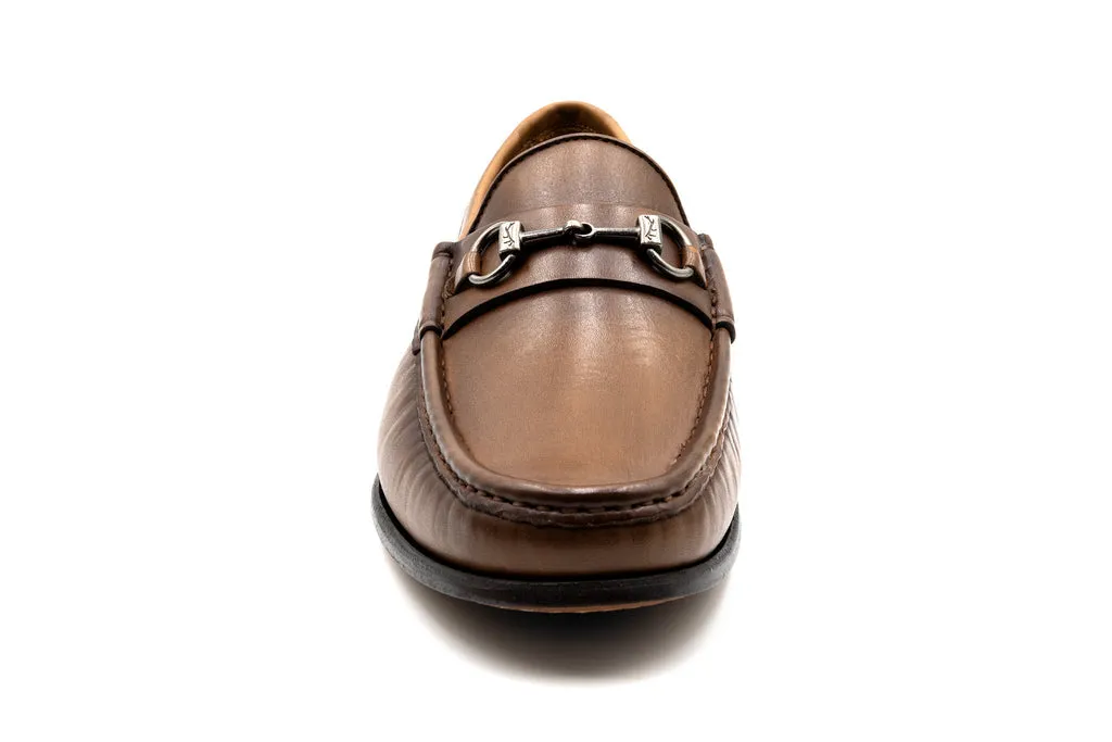 Addison Horse Bit Loafers in Italian Calf Leather