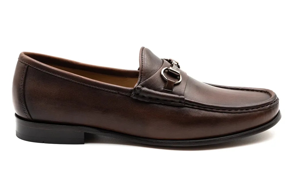 Addison Horse Bit Loafers in Italian Calf Leather