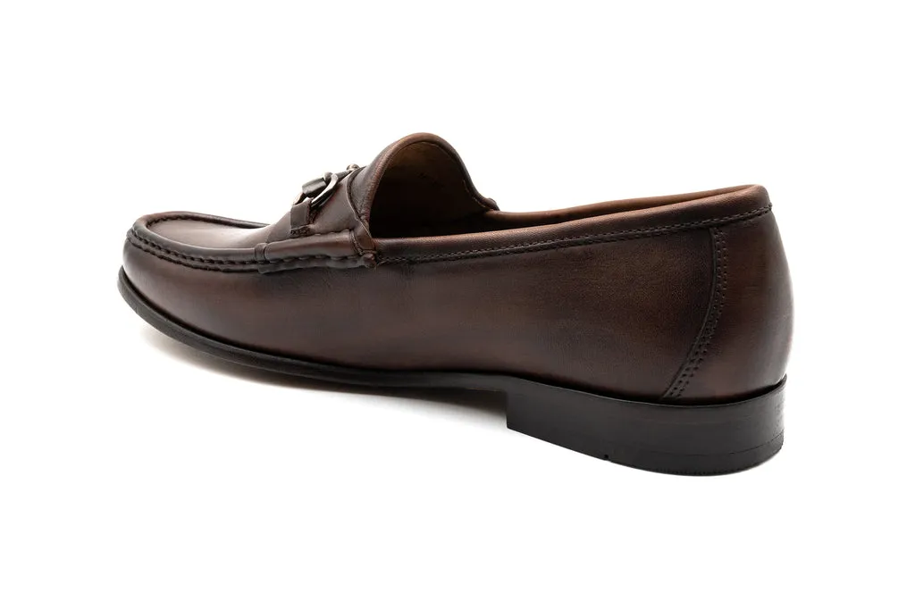 Addison Horse Bit Loafers in Italian Calf Leather