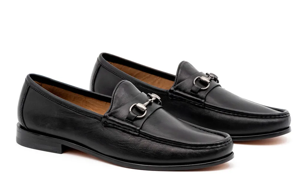 Addison Horse Bit Loafers in Italian Calf Leather