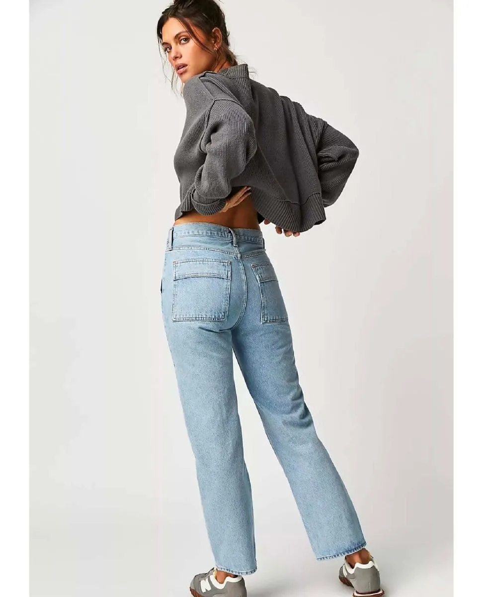 AGOLDE Cooper Cargo Jeans Light Blue