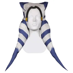 Ahsoka Tano Cosplay Hat Headgear Costume Accessories Halloween Carnival Suit