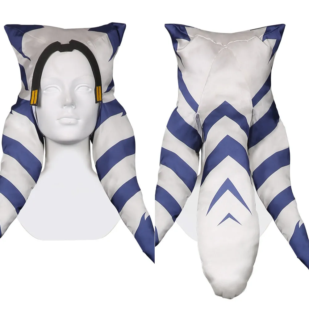 Ahsoka Tano Cosplay Hat Headgear Costume Accessories Halloween Carnival Suit