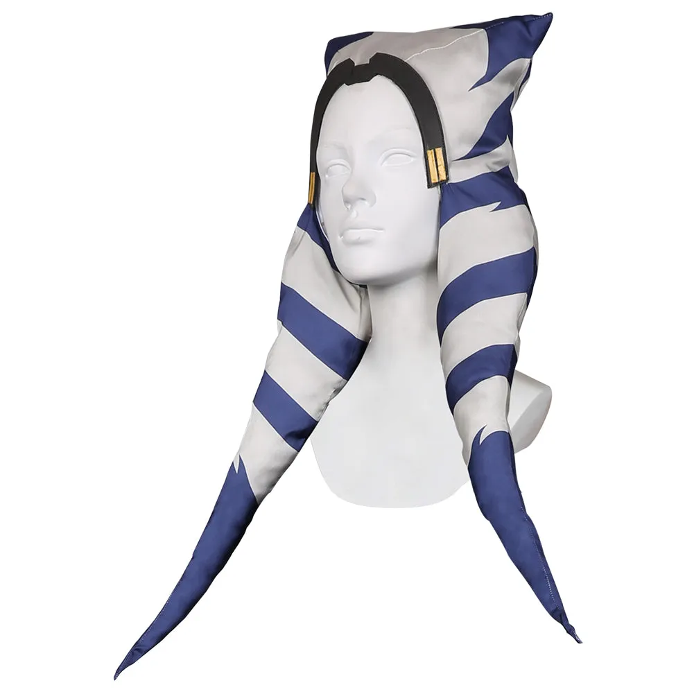 Ahsoka Tano Cosplay Hat Headgear Costume Accessories Halloween Carnival Suit