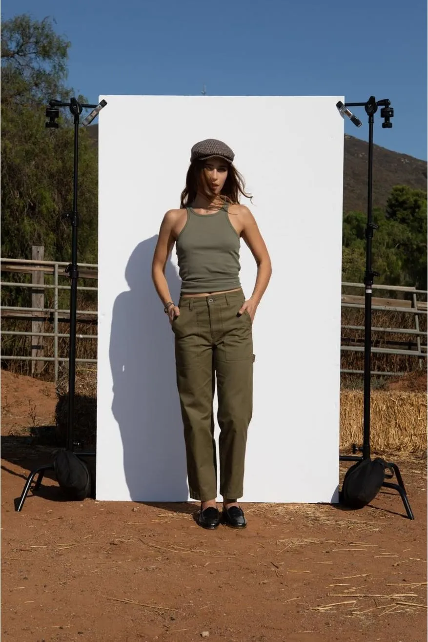 ALAMEDA PANT - MILITARY OLIVE