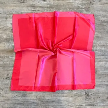 Allison Two Tone Silky Bandana / Scarf