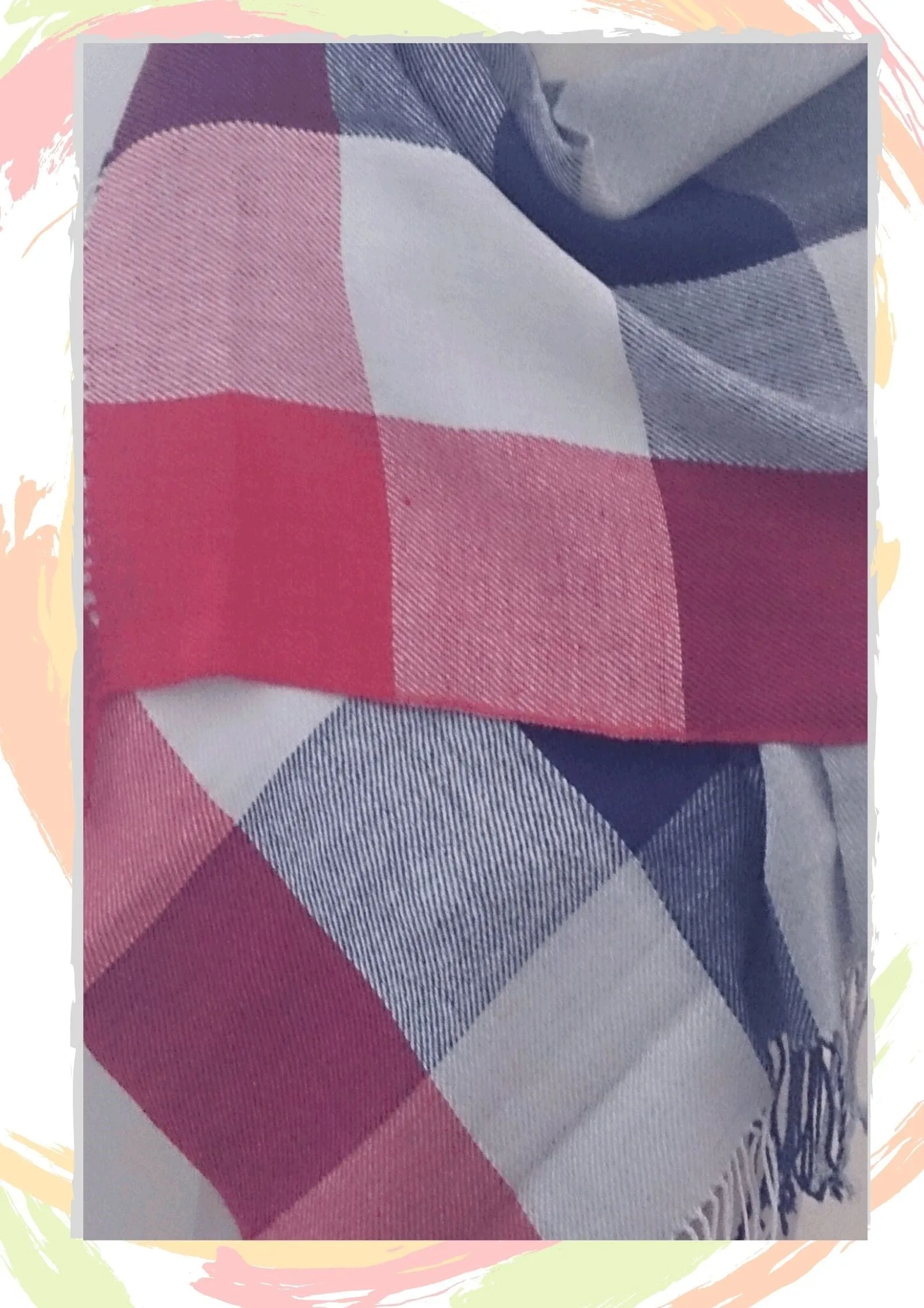 Alpaca Scottish Scarf