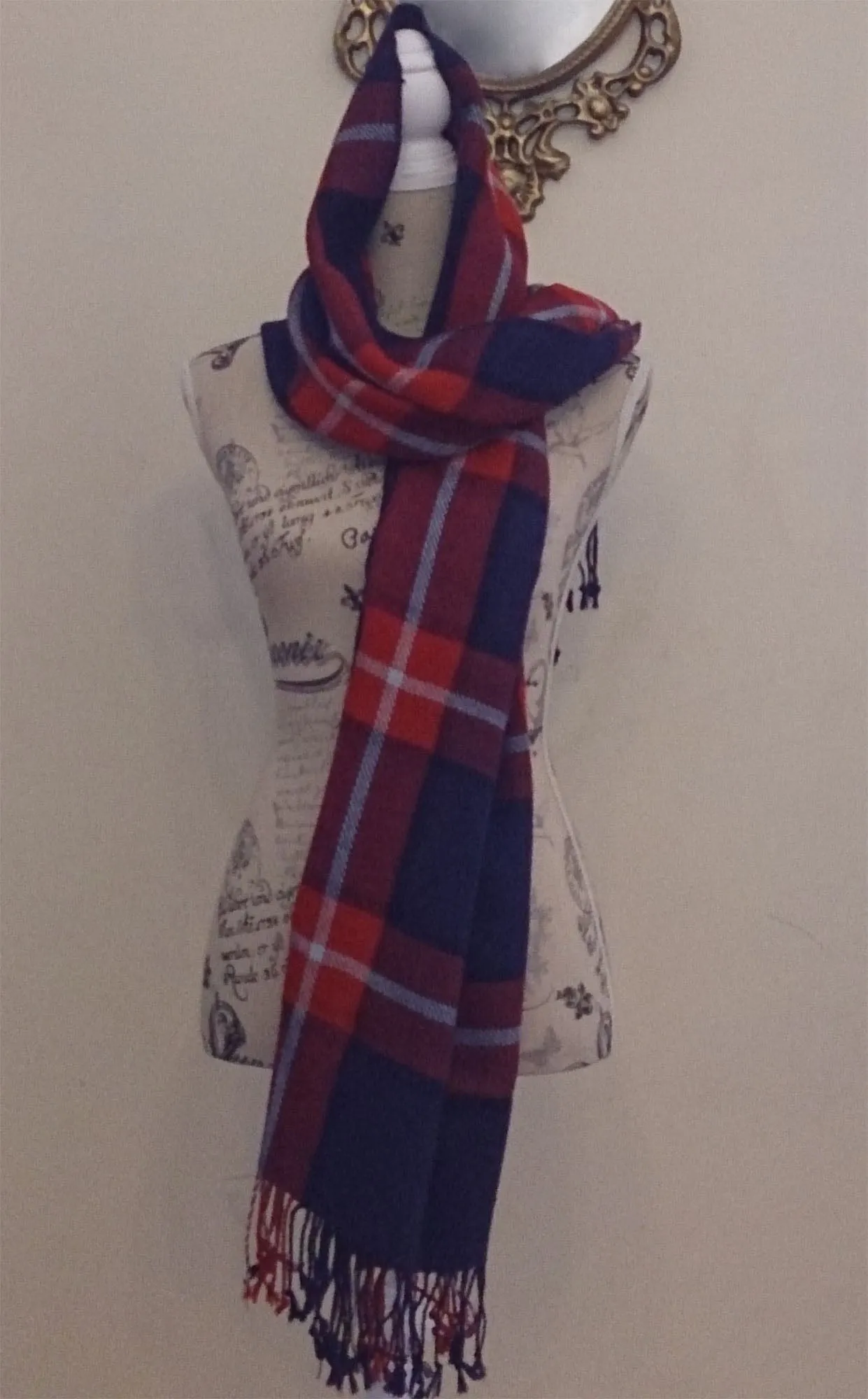 Alpaca Scottish Scarf