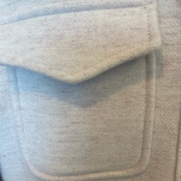 &amp; Other Stories Blush Wool Blend Utility Style Jacket Size S