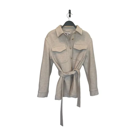 &amp; Other Stories Blush Wool Blend Utility Style Jacket Size S