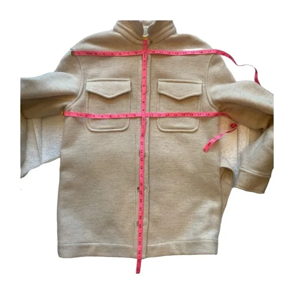 &amp; Other Stories Blush Wool Blend Utility Style Jacket Size S