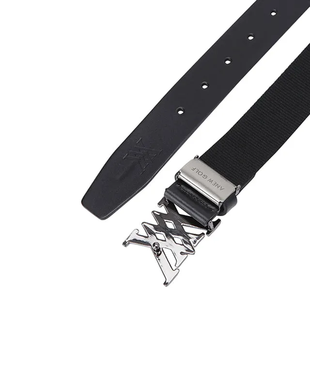 ANEW Golf: Men's Penny Webbing Belt - Black