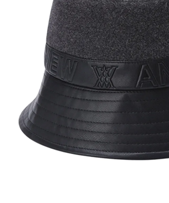 ANEW Golf: Mixed Wool Bucket Hat - Black