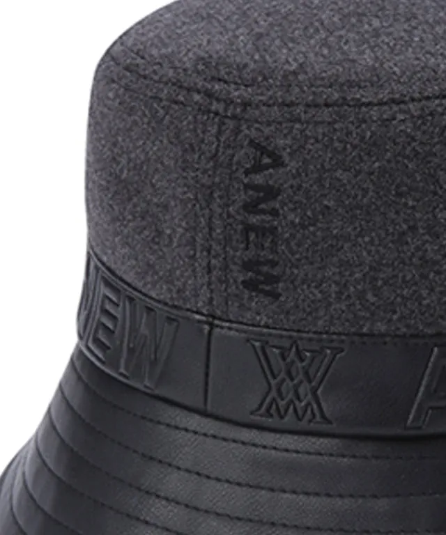 ANEW Golf: Mixed Wool Bucket Hat - Black