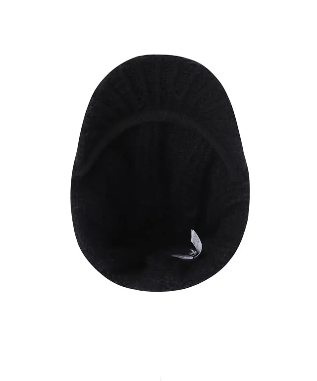 ANEW Golf: Women's Color Point Wool Knit Cap - Black