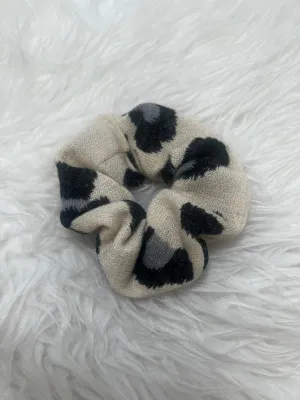animal print scrunchie