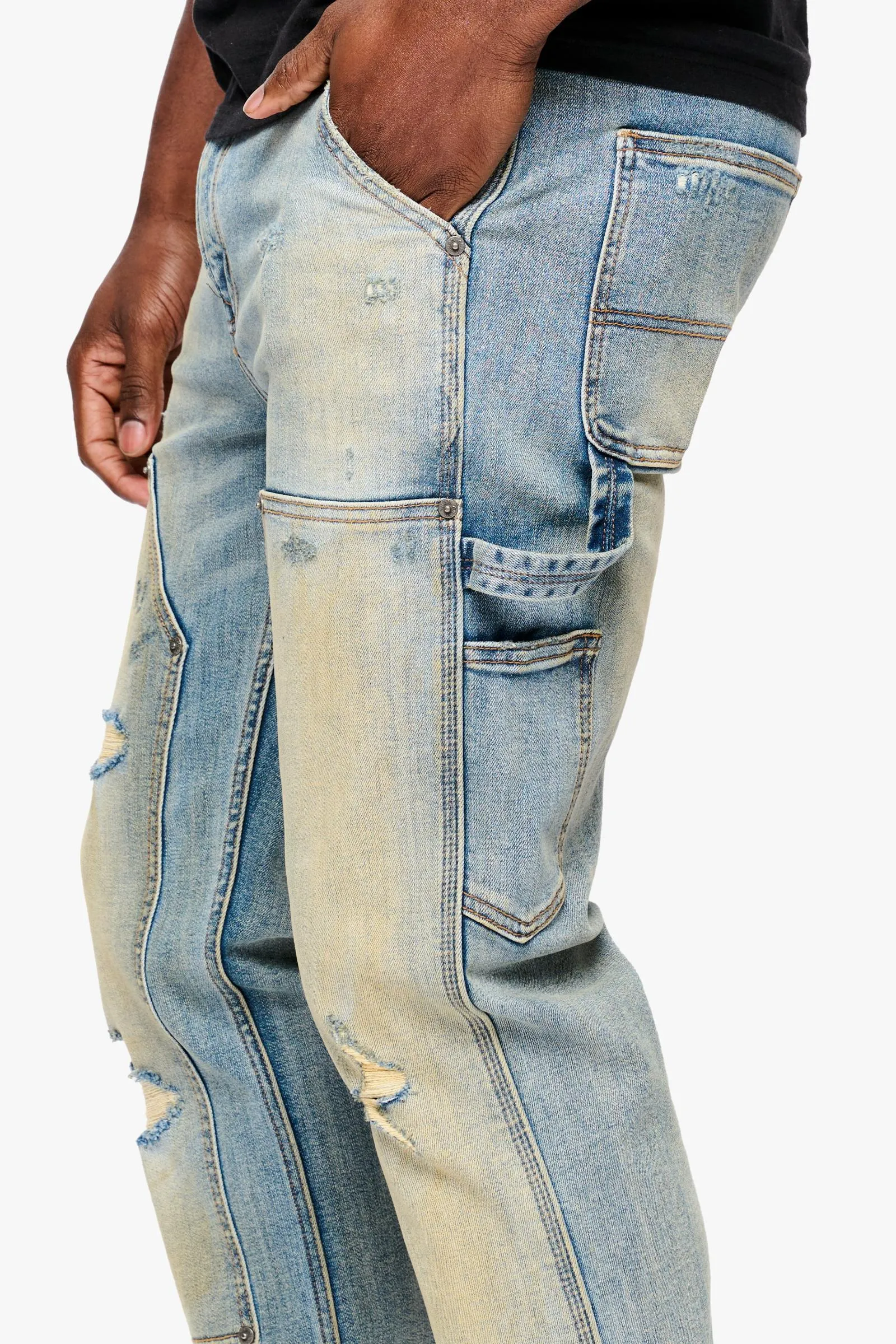 ANOM SLIM FIT "TRAILBLAZER" VINTAGE BLUE