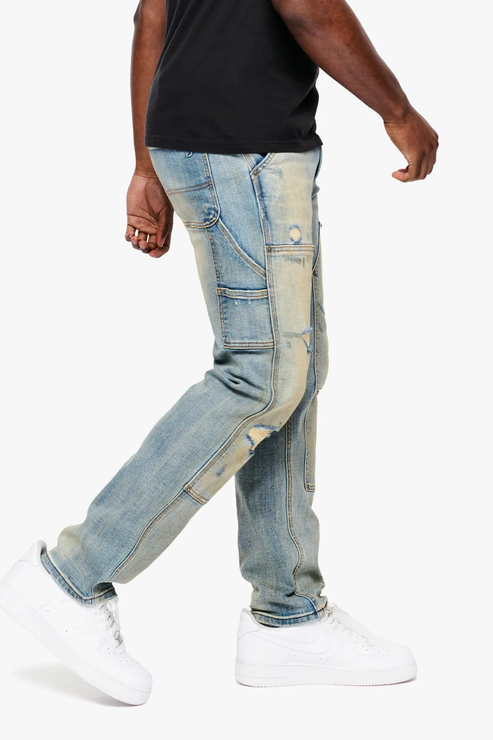 ANOM SLIM FIT "TRAILBLAZER" VINTAGE BLUE