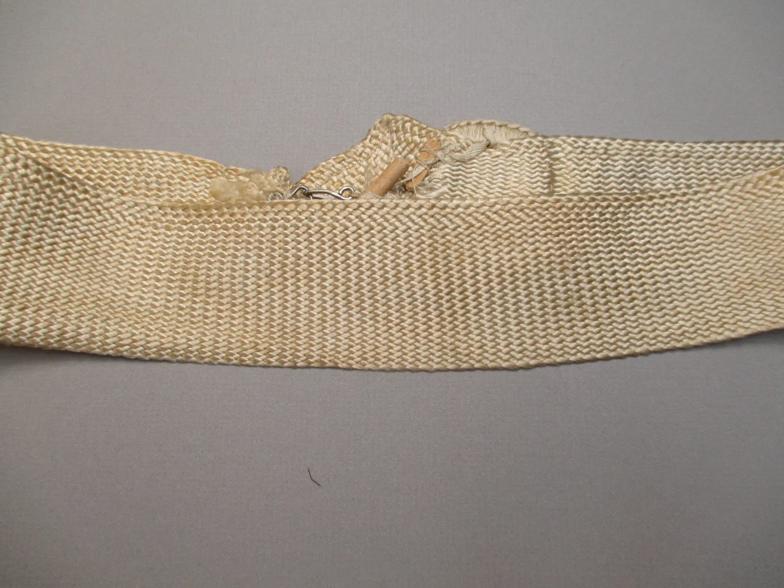 Antique Edwardian Silk Twill Ladies belt