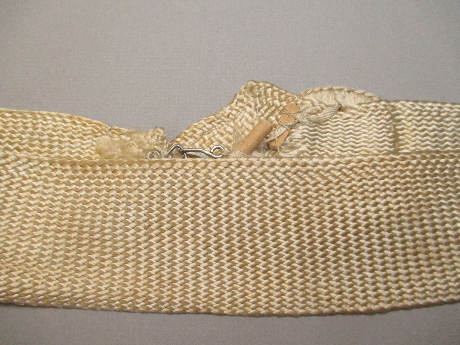 Antique Edwardian Silk Twill Ladies belt