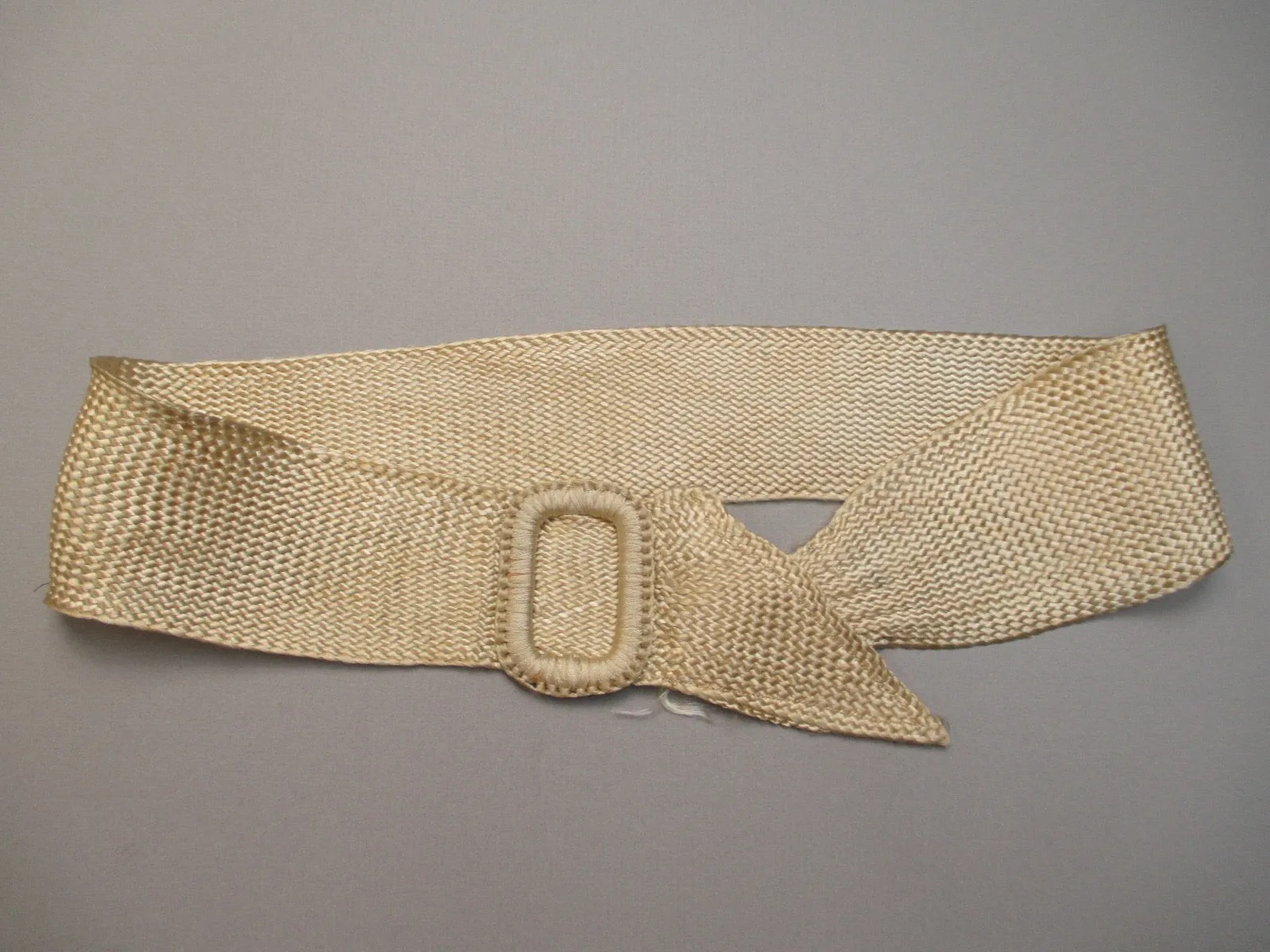 Antique Edwardian Silk Twill Ladies belt