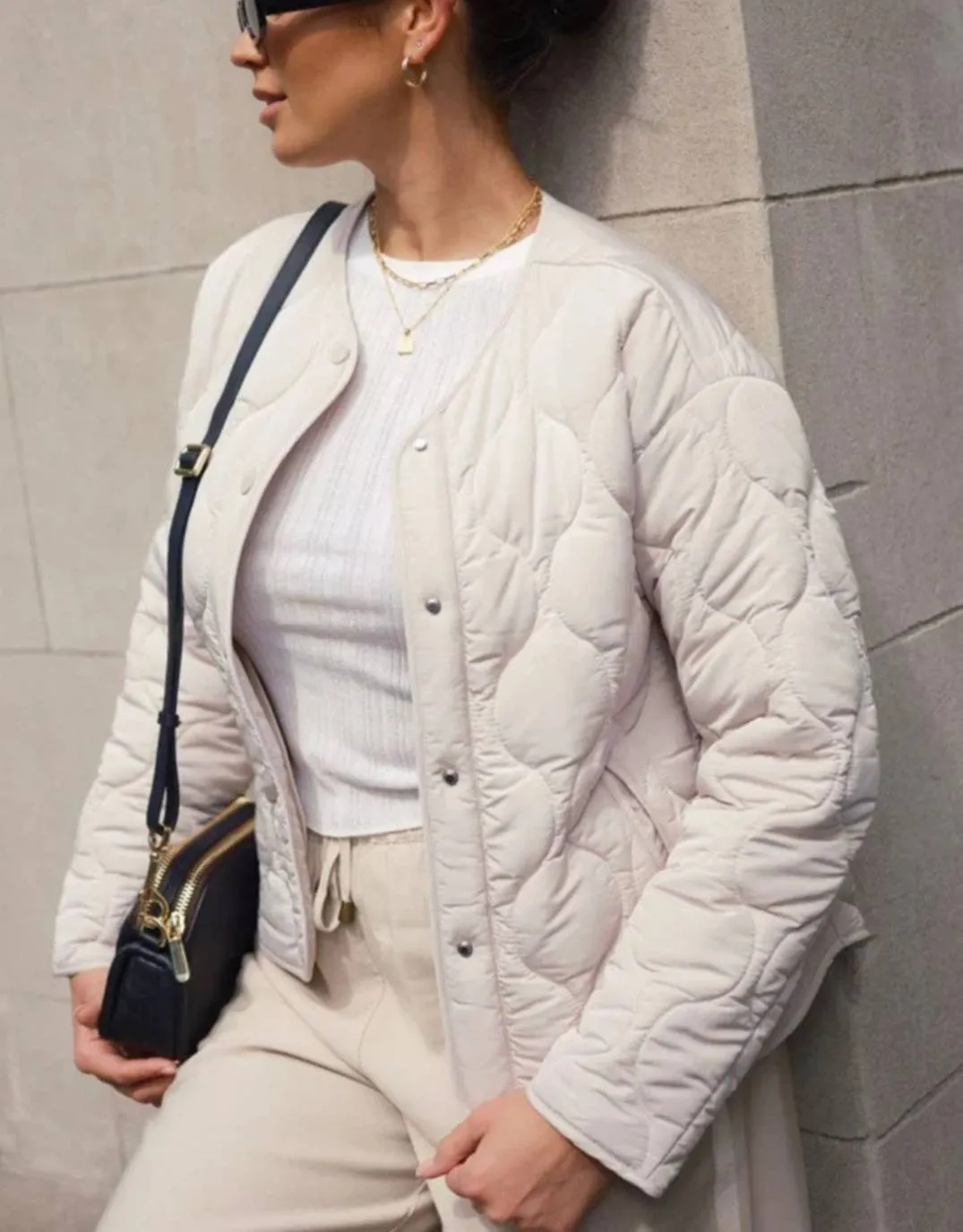 Apex Puffer Jacket - Putty