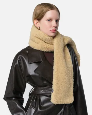 Apparis Kai Bouclette Scarf Sand