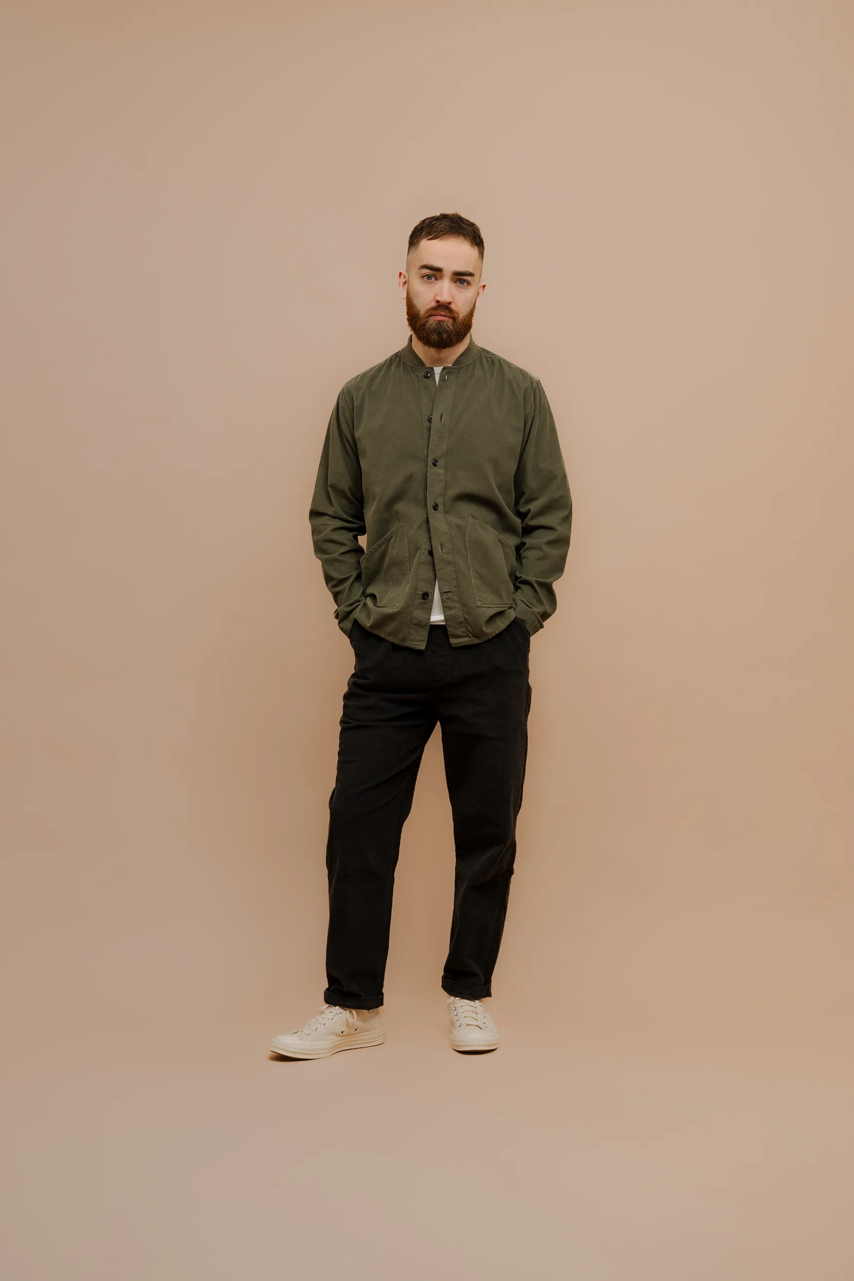Archive Cord Baseball Overshirt