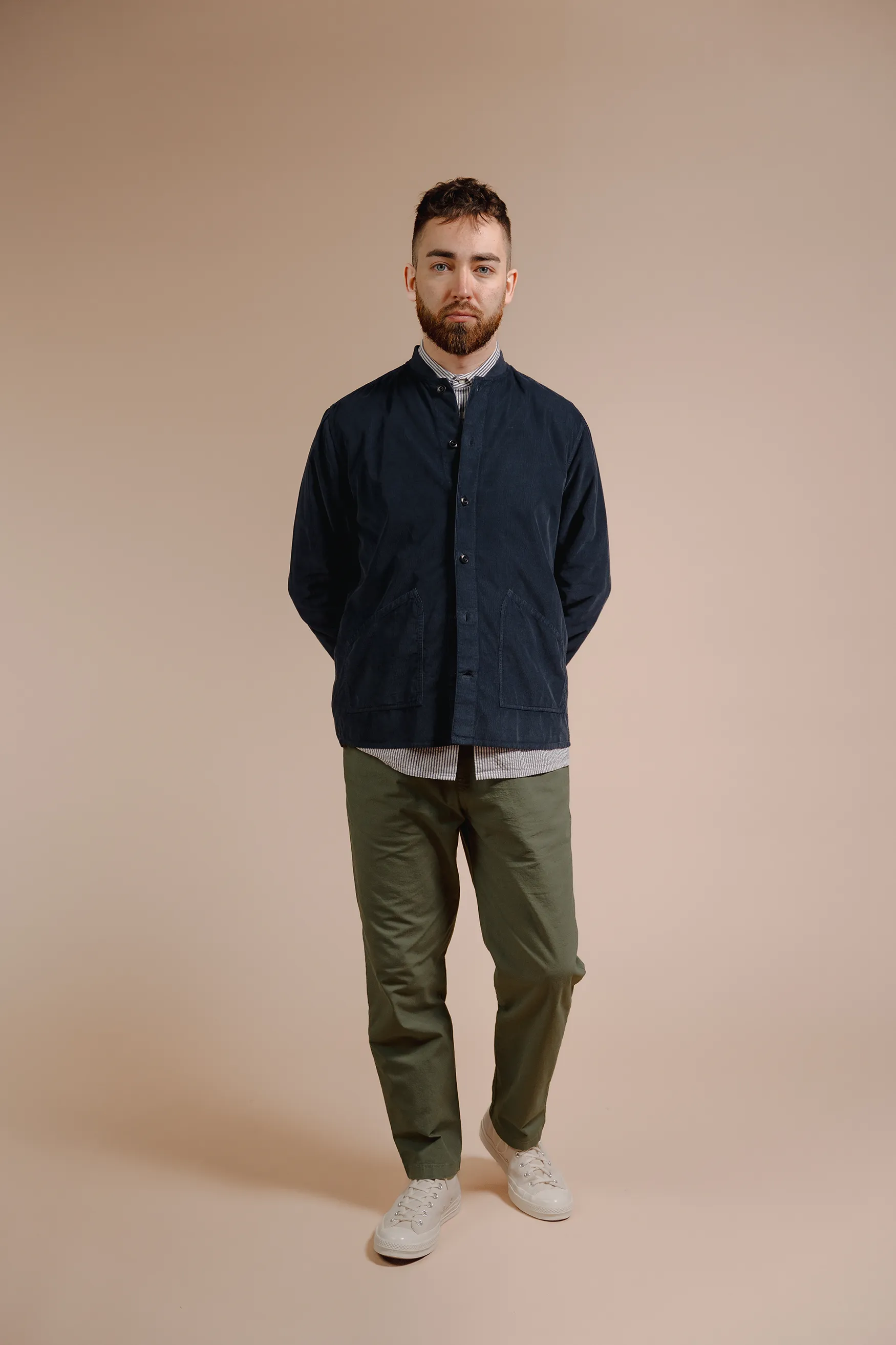 Archive Cord Baseball Overshirt