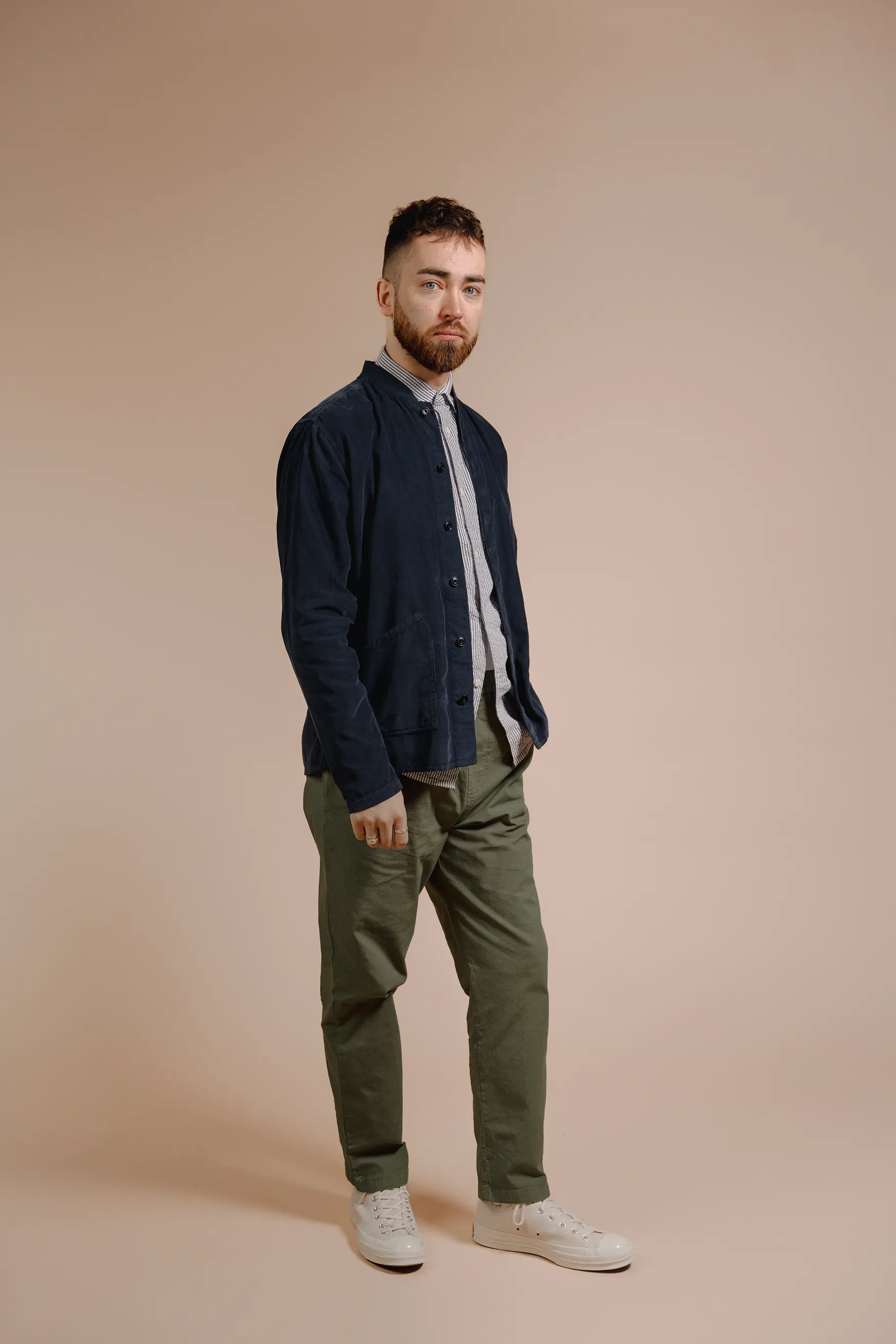 Archive Cord Baseball Overshirt