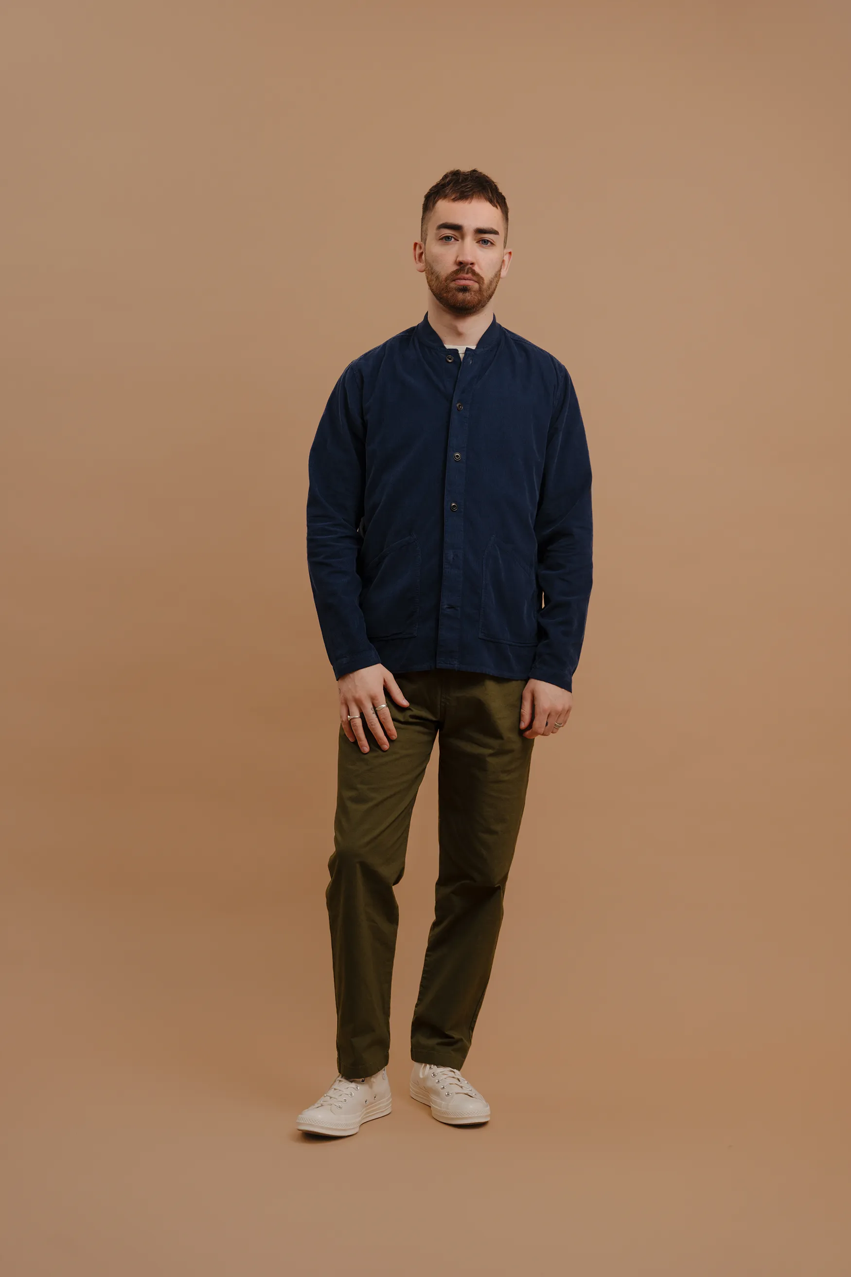 Archive Cord Baseball Overshirt