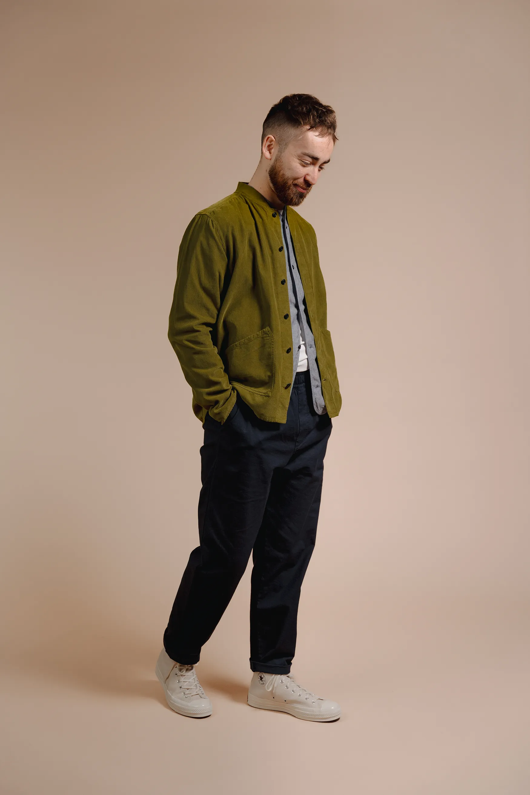 Archive Cord Baseball Overshirt