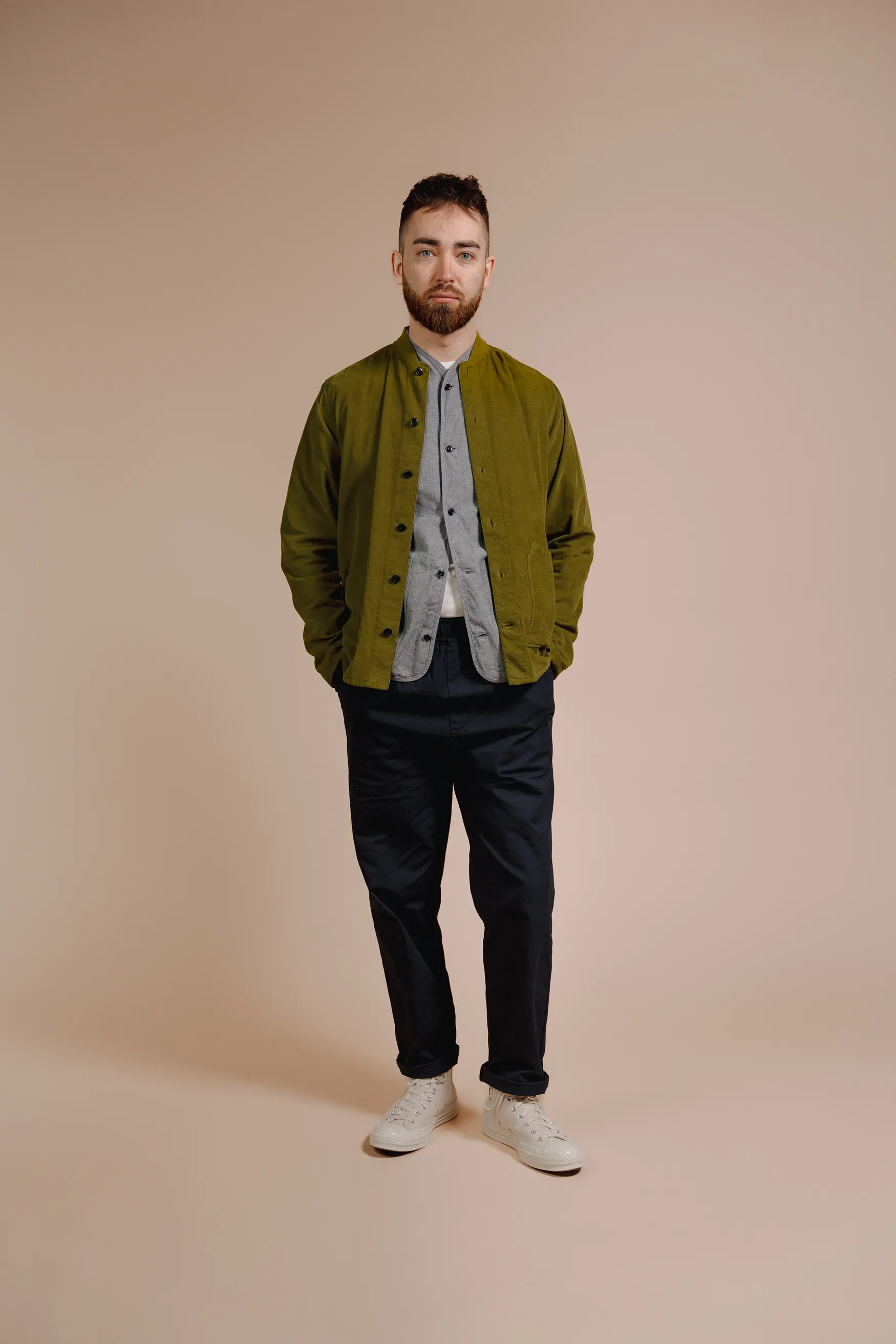 Archive Cord Baseball Overshirt