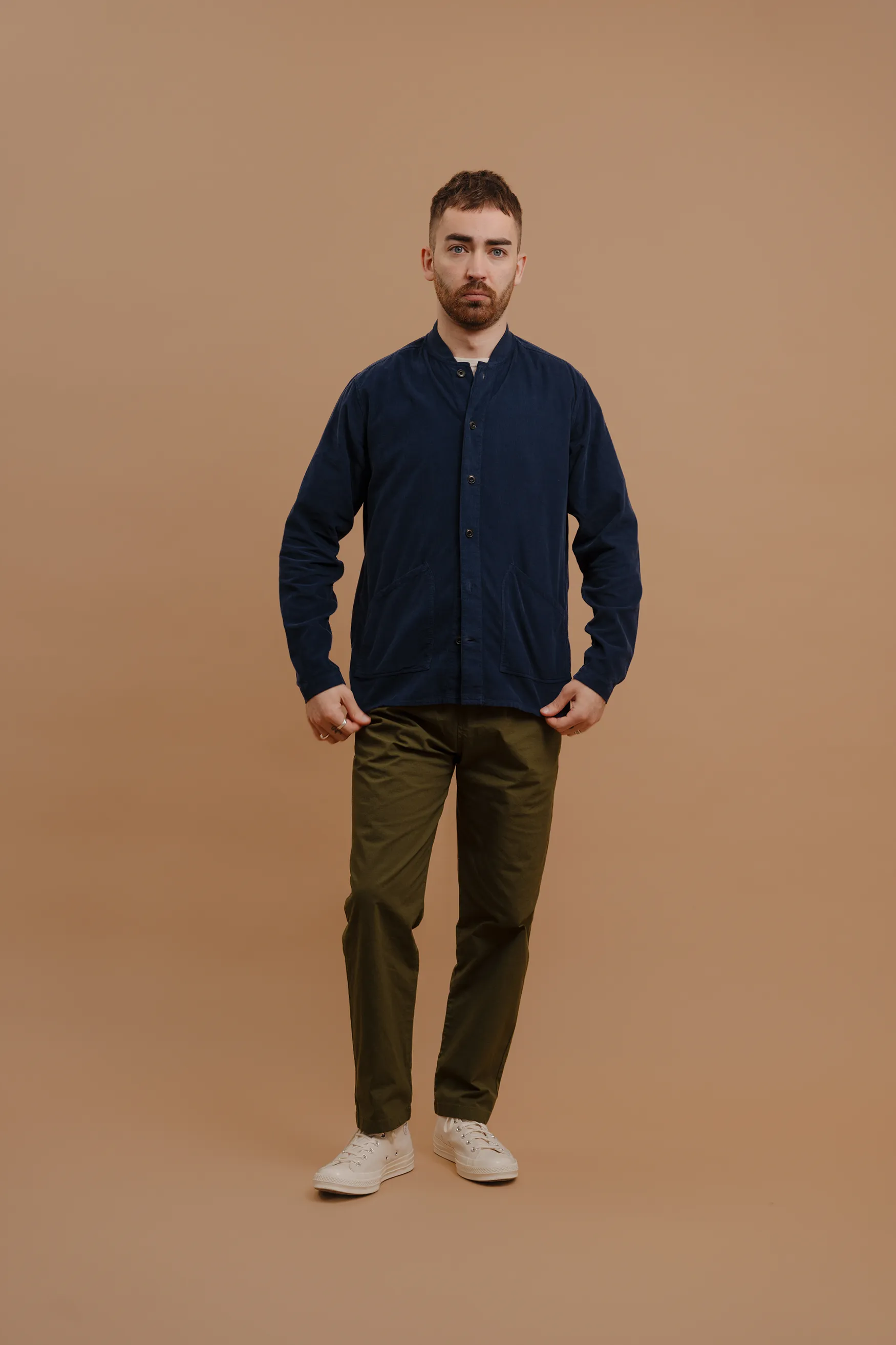 Archive Cord Baseball Overshirt