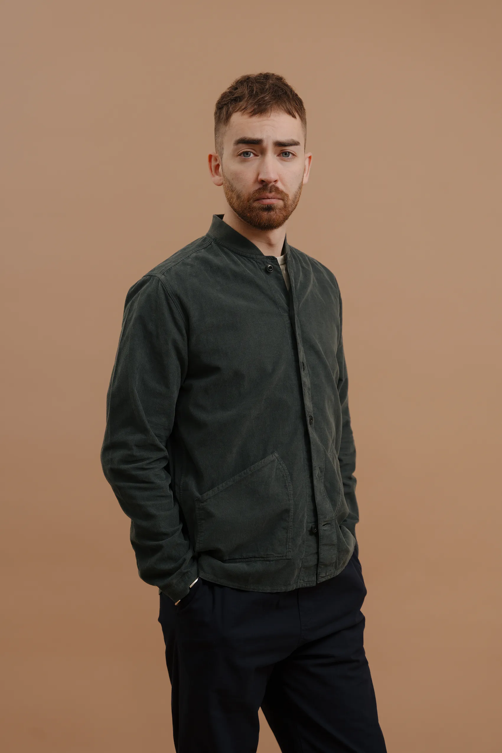 Archive Cord Baseball Overshirt