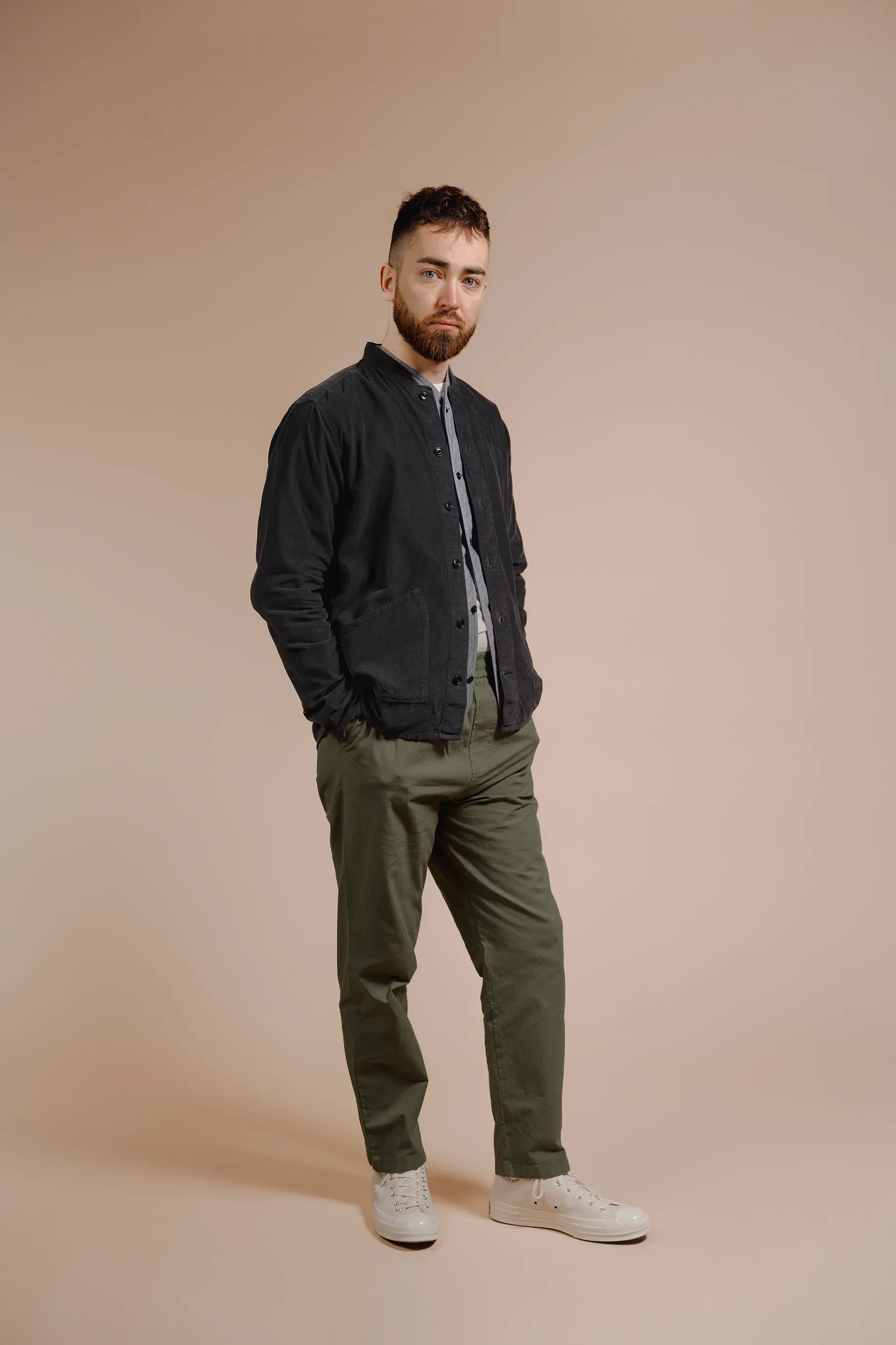 Archive Cord Baseball Overshirt