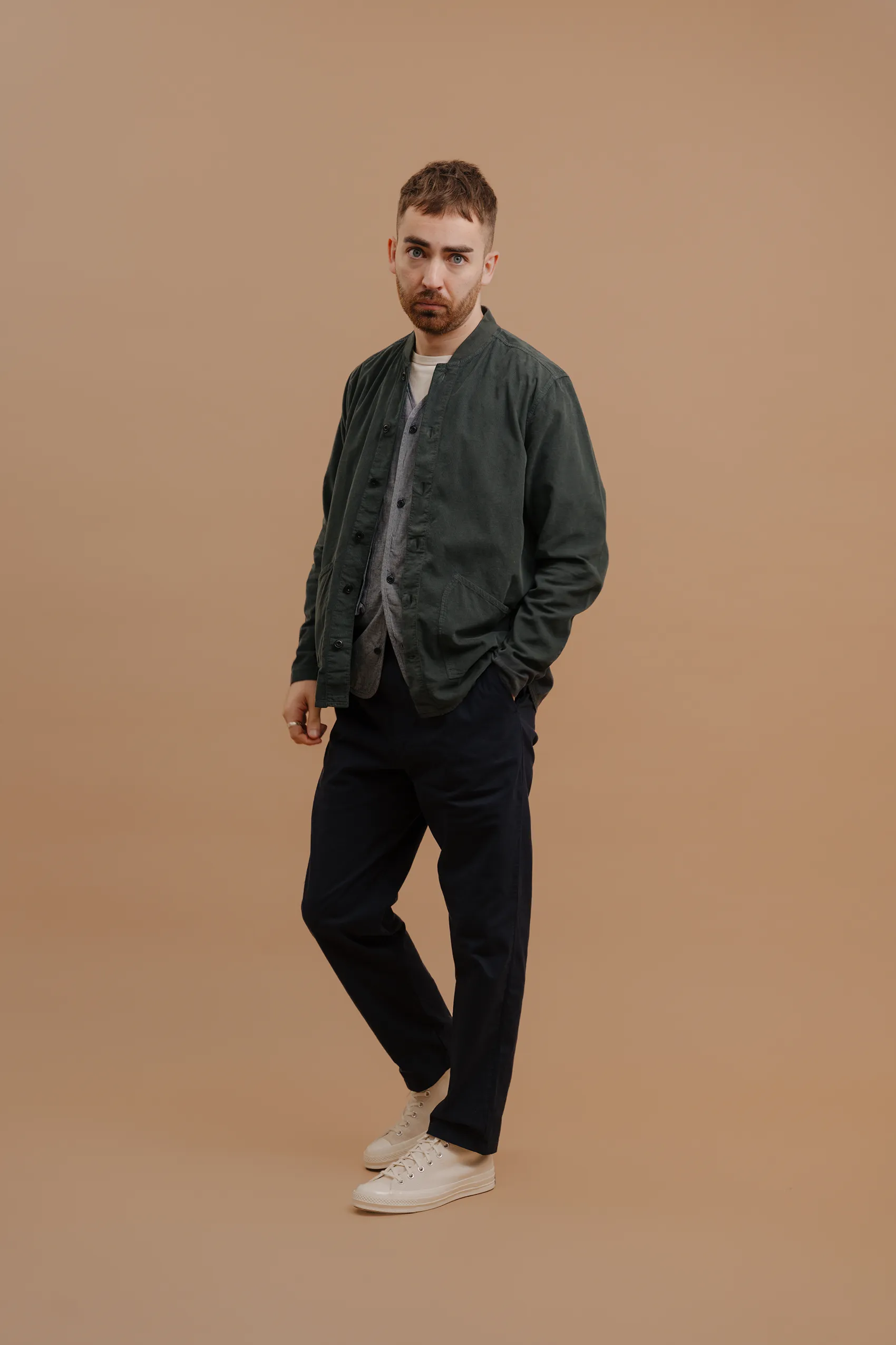 Archive Cord Baseball Overshirt