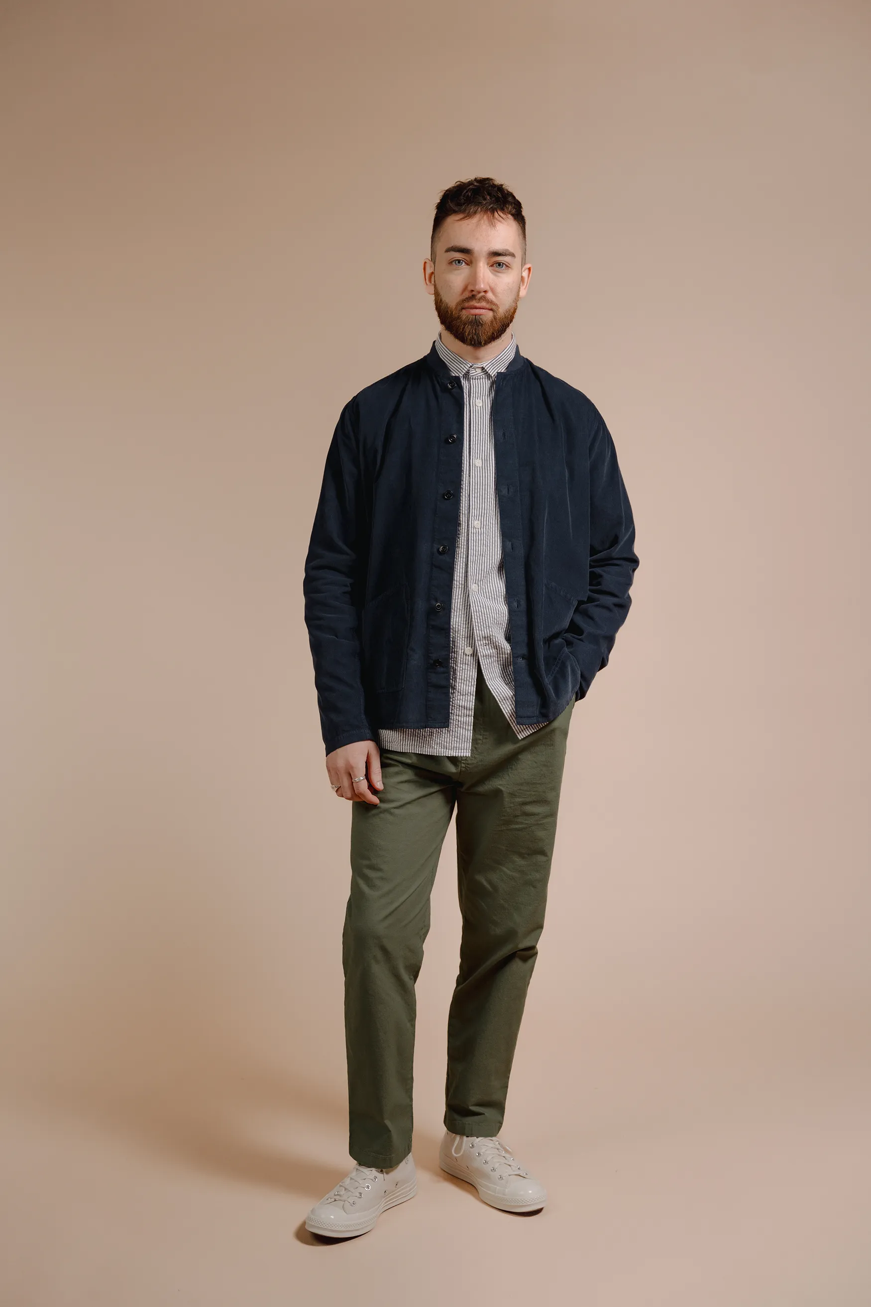 Archive Cord Baseball Overshirt