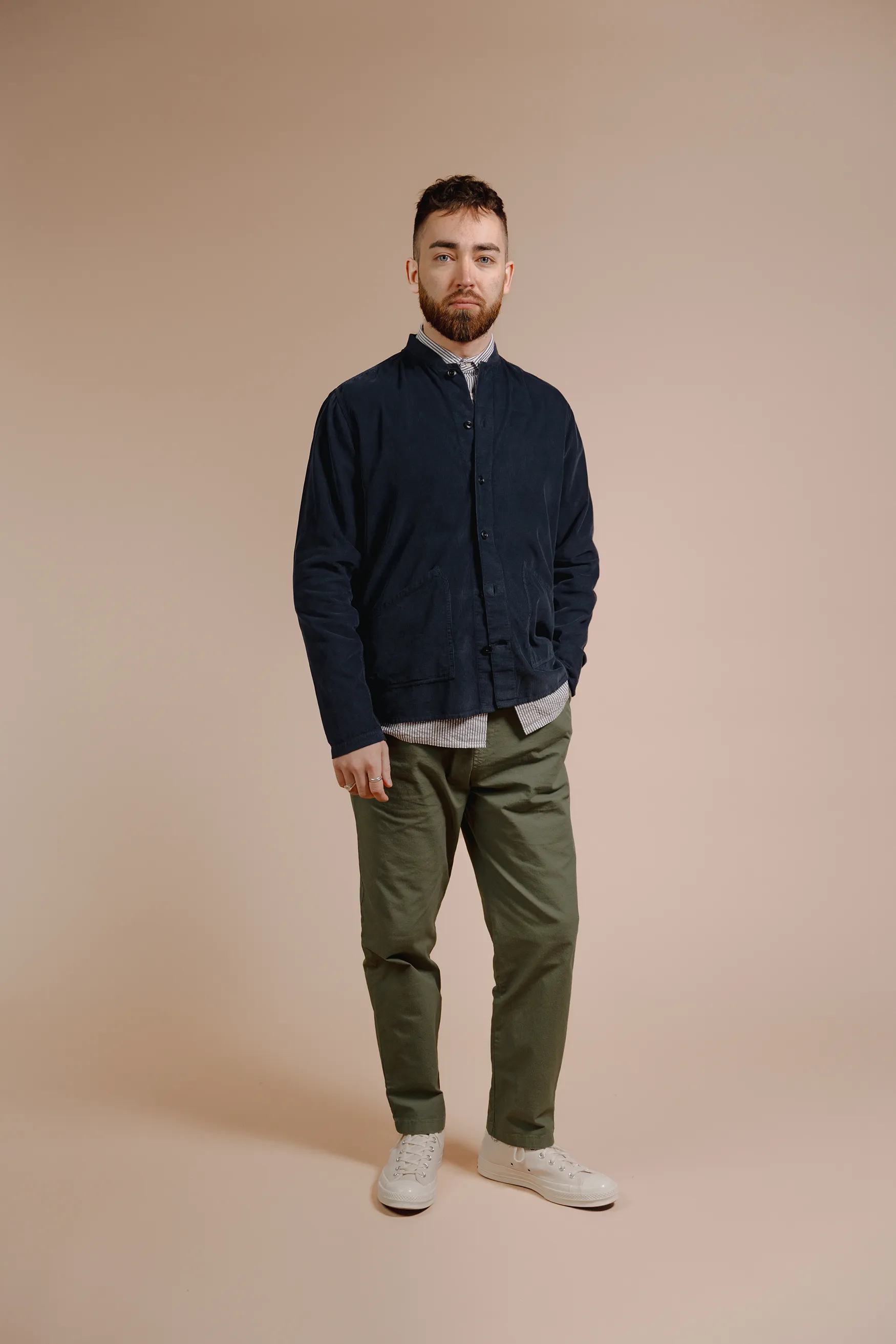 Archive Cord Baseball Overshirt
